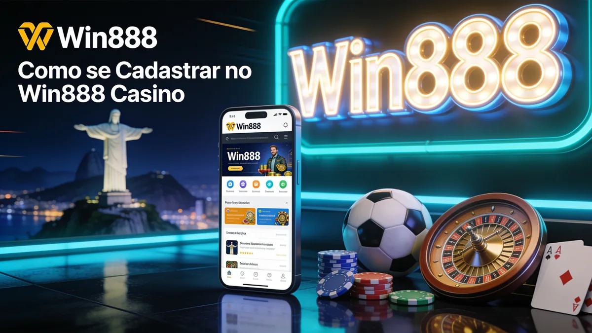 Como se Cadastrar no Win888 Casino para jogadores no Brasil